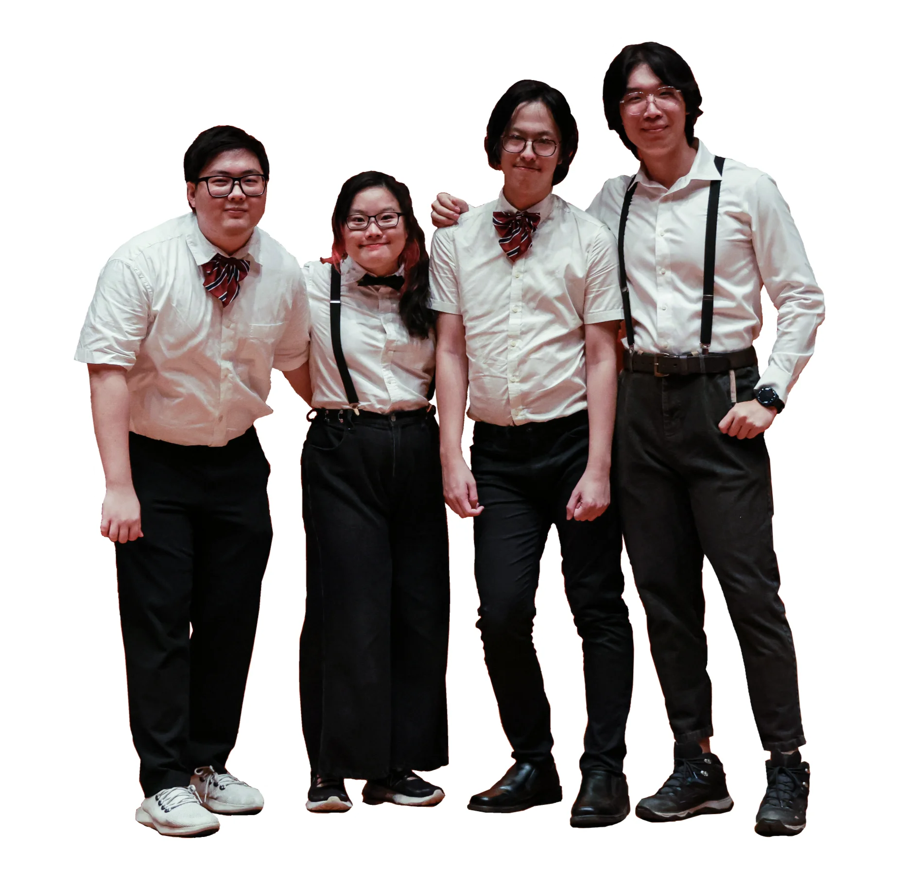 Group picture of 4 of our members